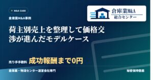 荷主別売上を整理して価格交渉が進んだモデルケースのアイキャッチ画像