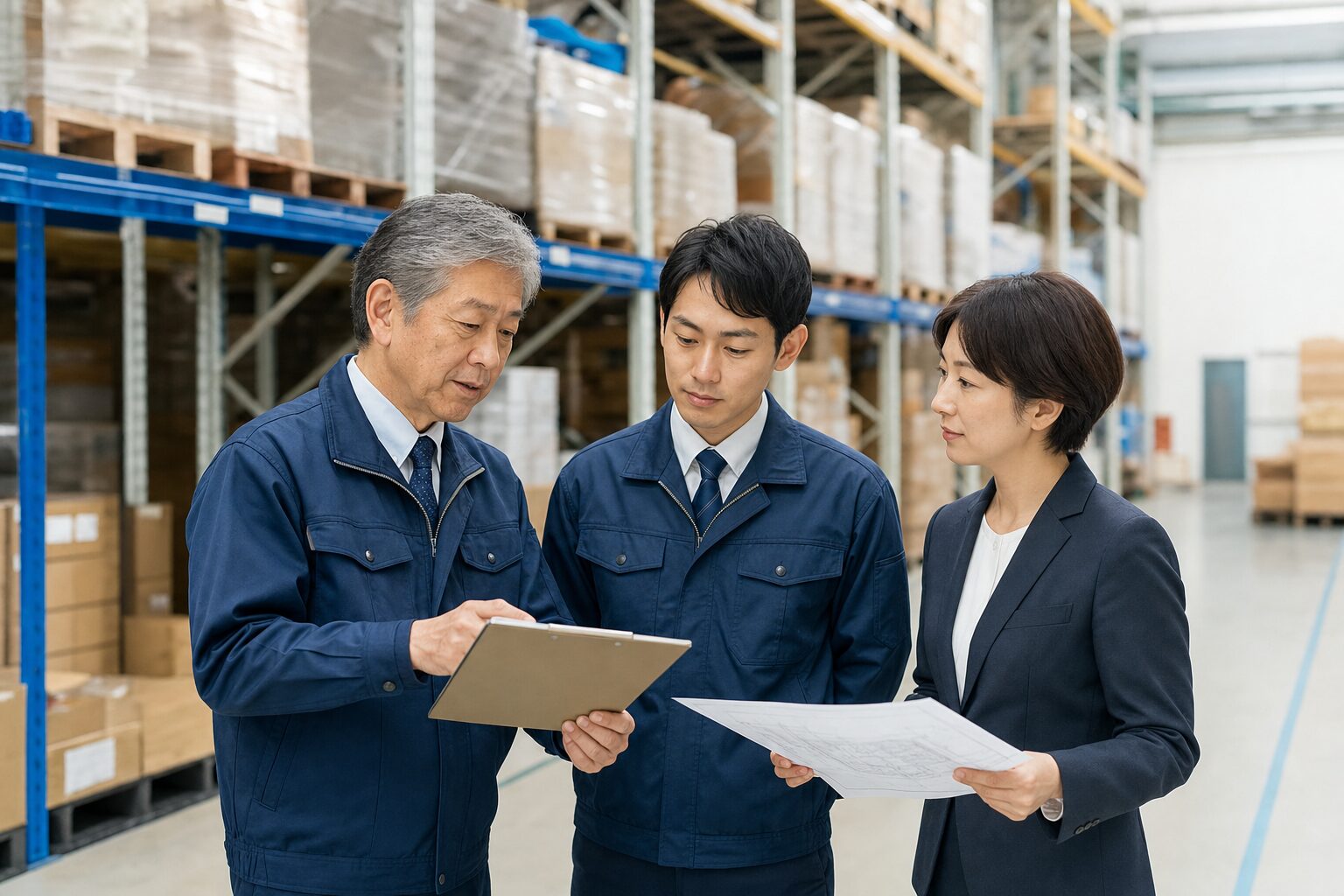 倉庫会社オーナーと承継候補者の引き継ぎ相談