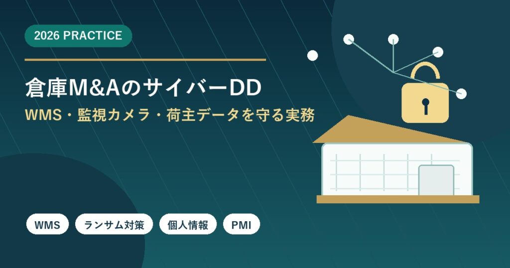 倉庫M&AのサイバーDDでWMSと荷主データを確認するアイキャッチ画像
