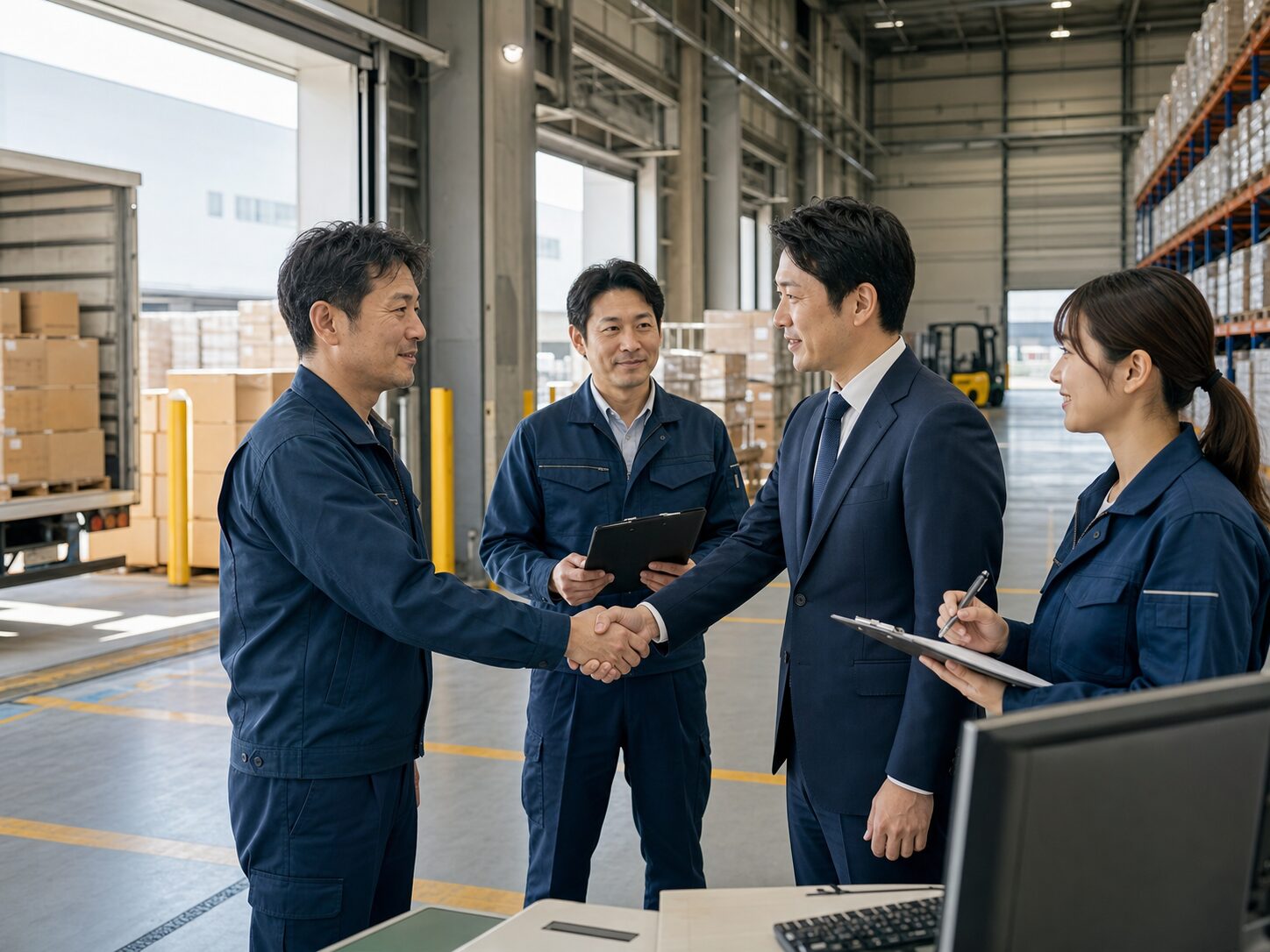 倉庫会社売り手相談のイメージ